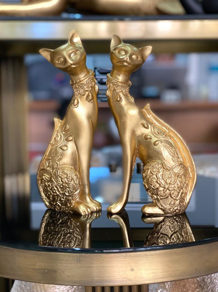 Mirsa Global 2 Li Dekoratif Kedi Biblo Desenli Mirsa Global 2 Li Dekoratif Kedi Biblo Desenli