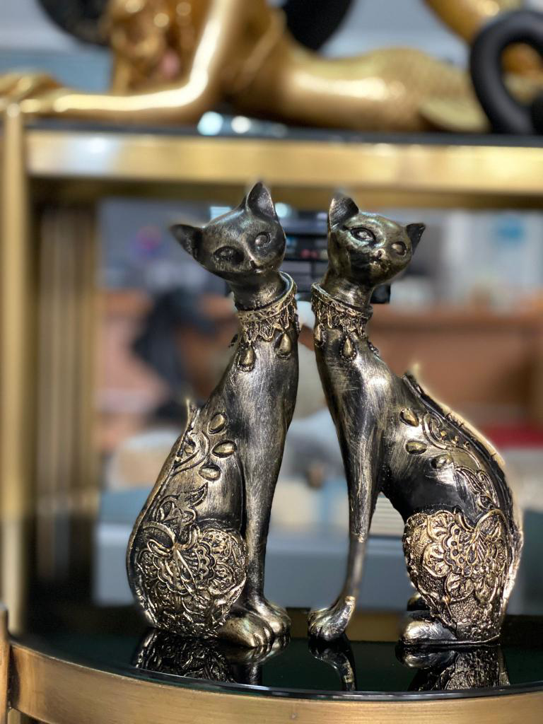 Mirsa Global 2 Li Dekoratif Kedi Biblo Desenli Mirsa Global 2 Li Dekoratif Kedi Biblo Desenli