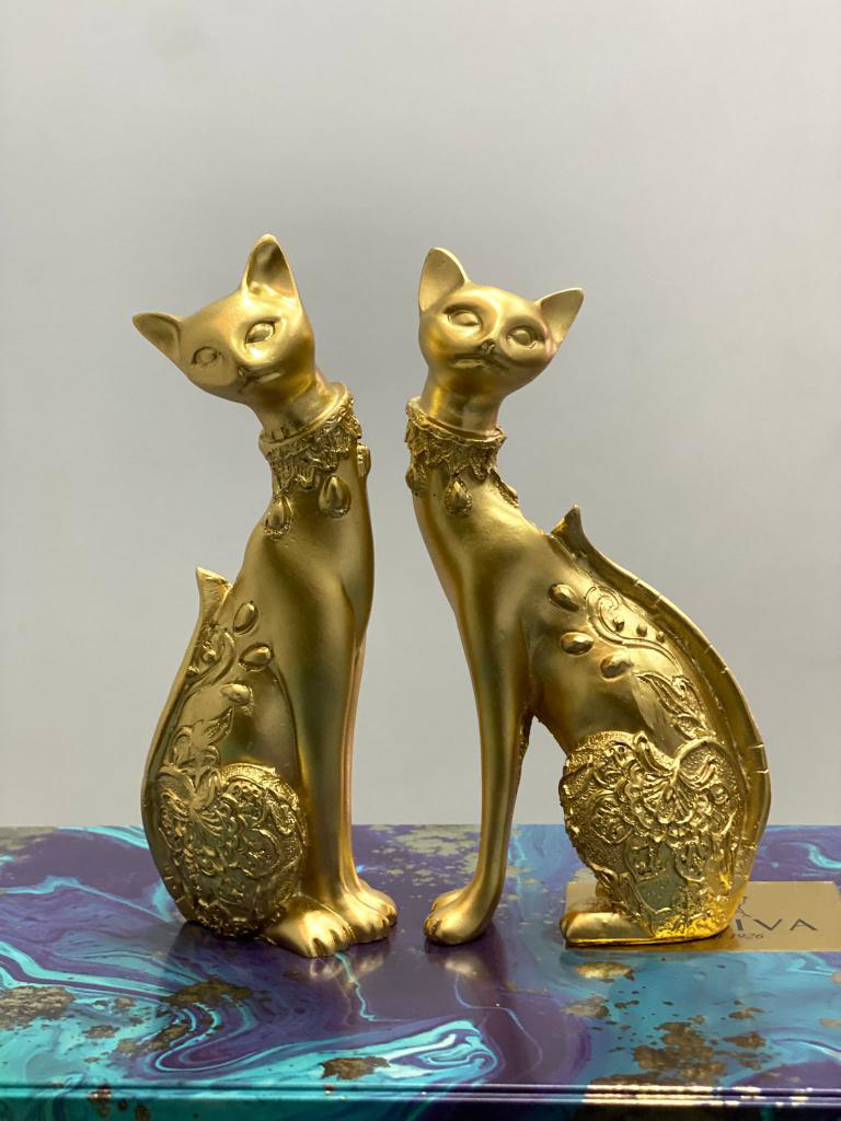 Mirsa Global 2 Li Dekoratif Kedi Biblo Desenli Mirsa Global 2 Li Dekoratif Kedi Biblo Desenli