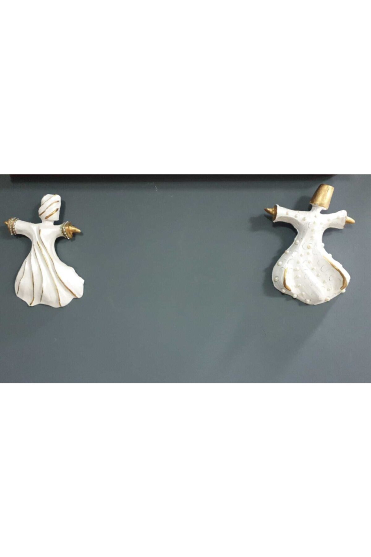 Elif Aksesuar 2 Li Dekoratif Polyester Semazen Biblo