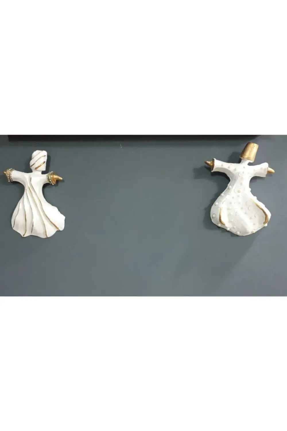 2 Li Dekoratif Polyester Semazen Biblo