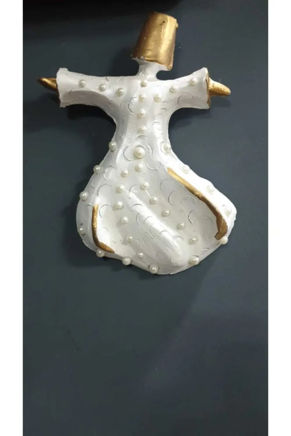 2 Li Dekoratif Polyester Semazen Biblo