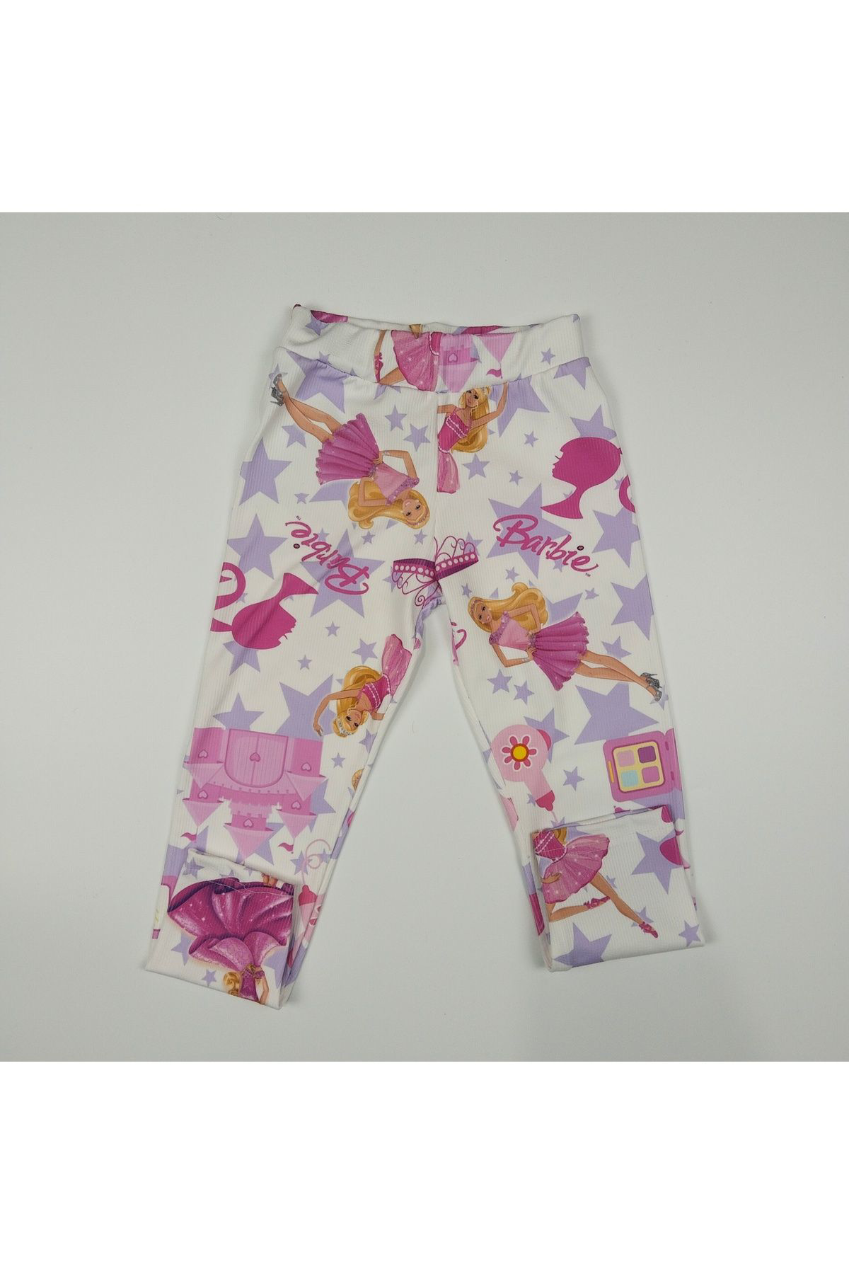 2 Lİ DİJİTAL BASKI KIZ ÇOCUK TAYT SETİ