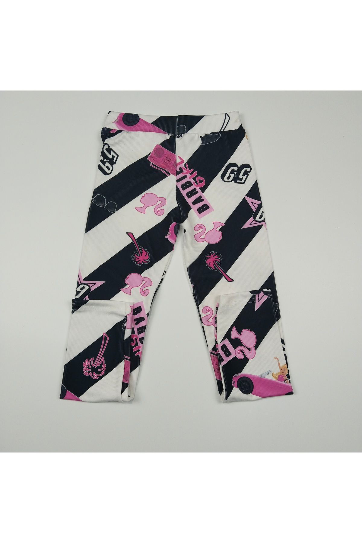 2 Lİ DİJİTAL BASKI KIZ ÇOCUK TAYT SETİ