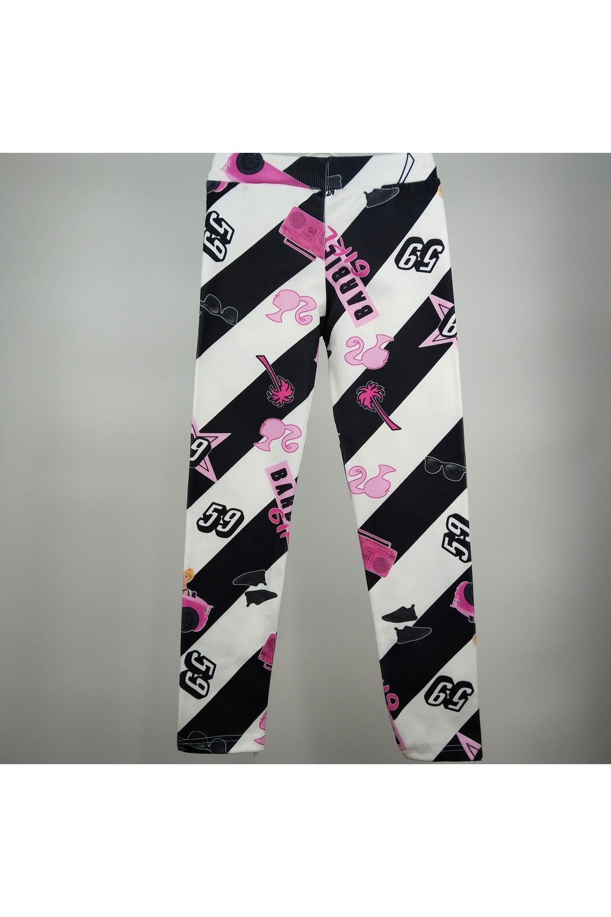 2 Lİ DİJİTAL BASKI KIZ ÇOCUK TAYT SETİ