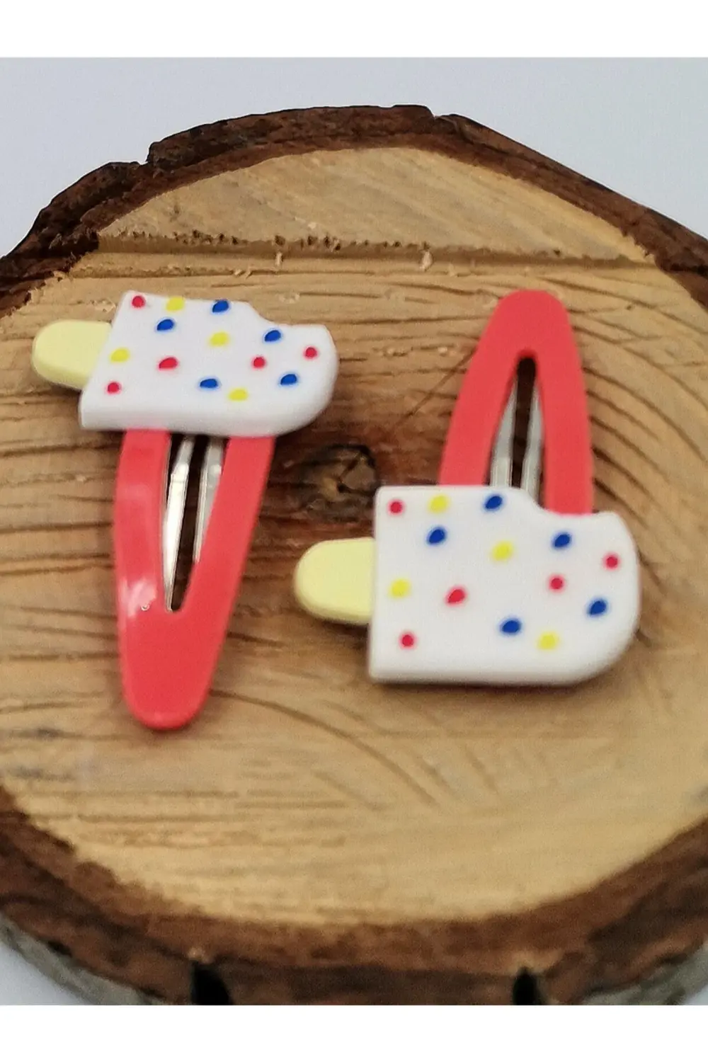 2 li Figürlü Renkli Lüks Çıt Çıt Toka