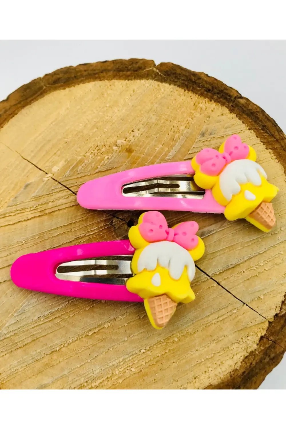 2 Li Figürlü Renkli Lüks Çıt Çıt Toka