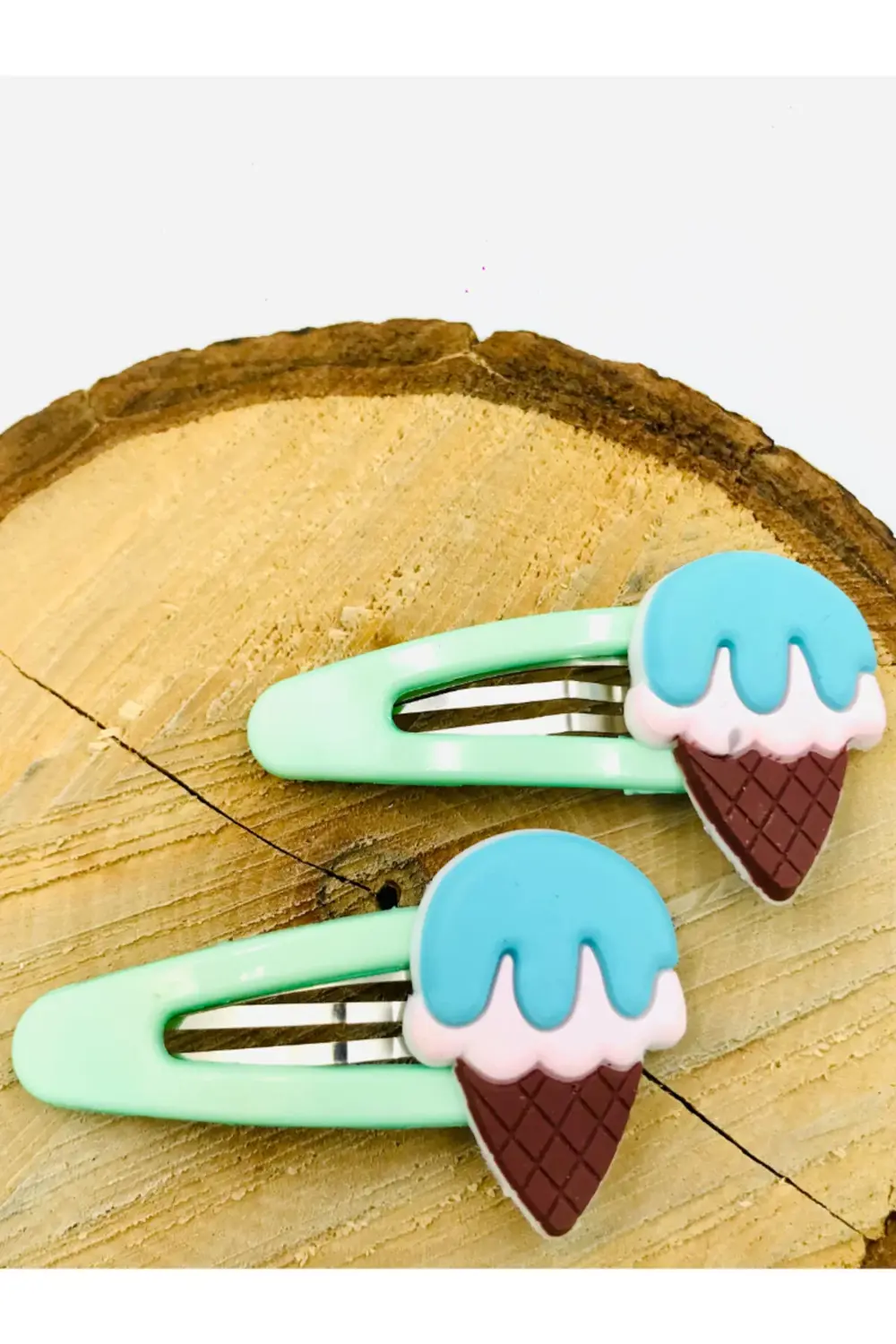 2 Li Figürlü Renkli Lüks Çıt Çıt Toka