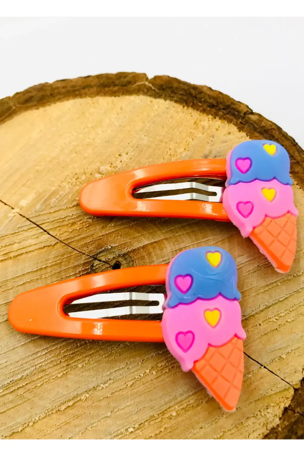 2 Li Figürlü Renkli Lüks Çıt Çıt Toka