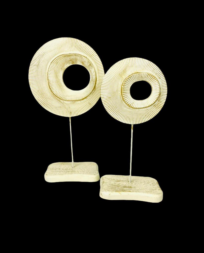 2 Lİ HALKA BİBLO KREM