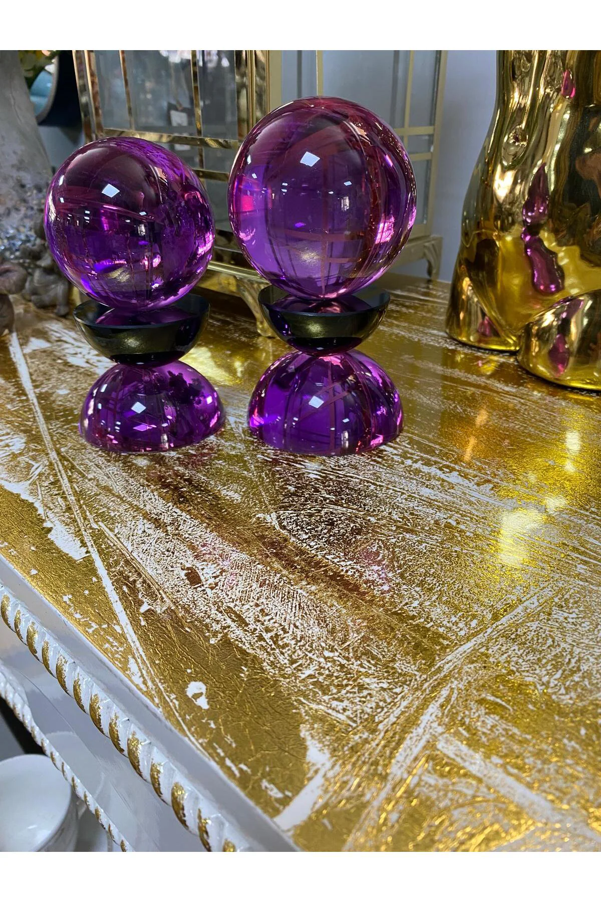 2 Li Kristal Mor Cam Küre Fiyatı, Yorumları ve Özellikleri