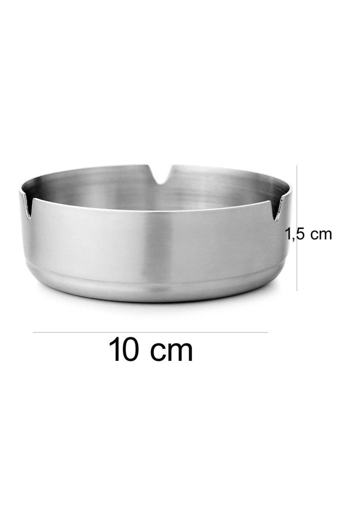 Homecare 2 Li Paket Paslanmaz Metal Küllük 711510