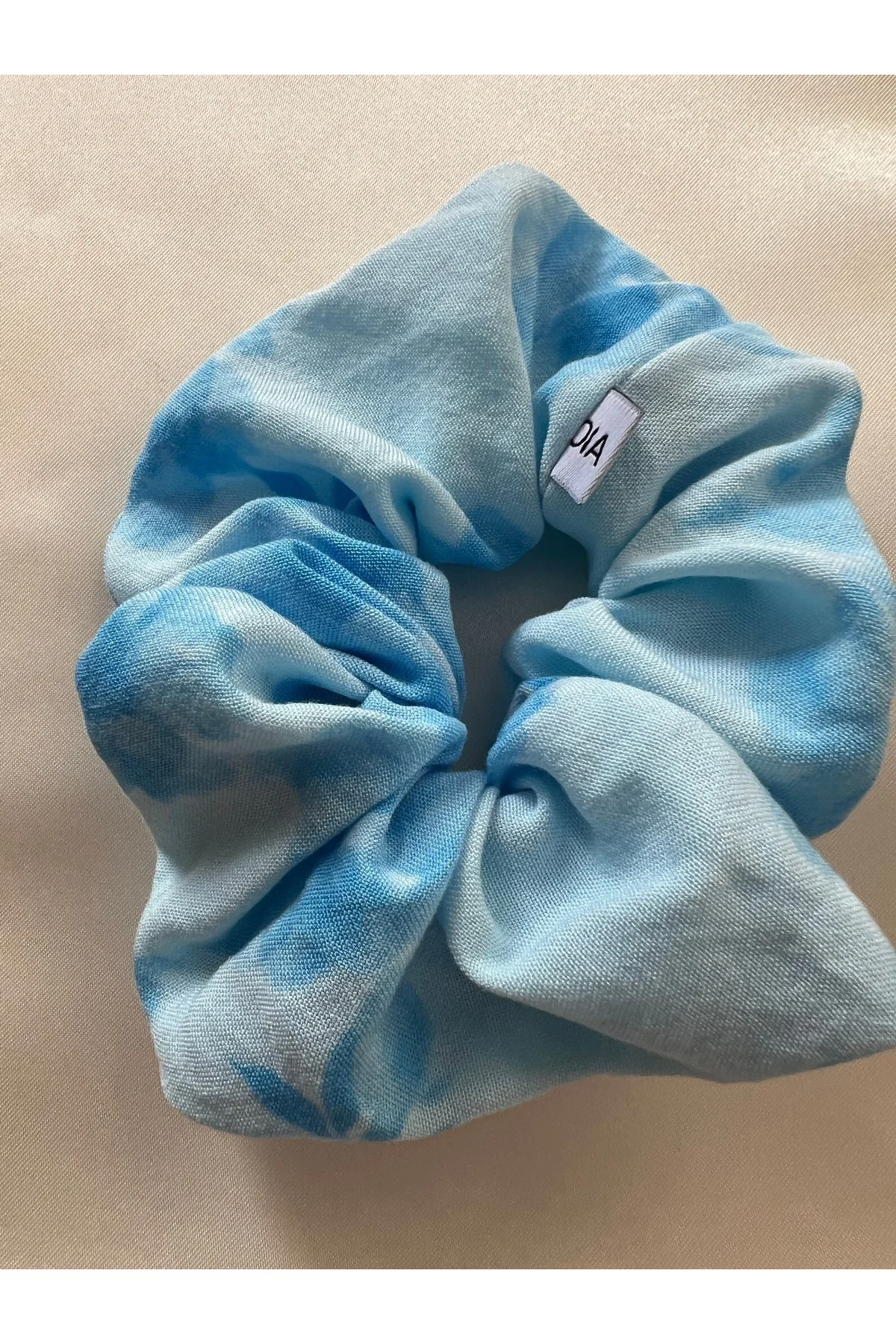 2 Li Rose Scrunchie Gül Set Pembe Mavi