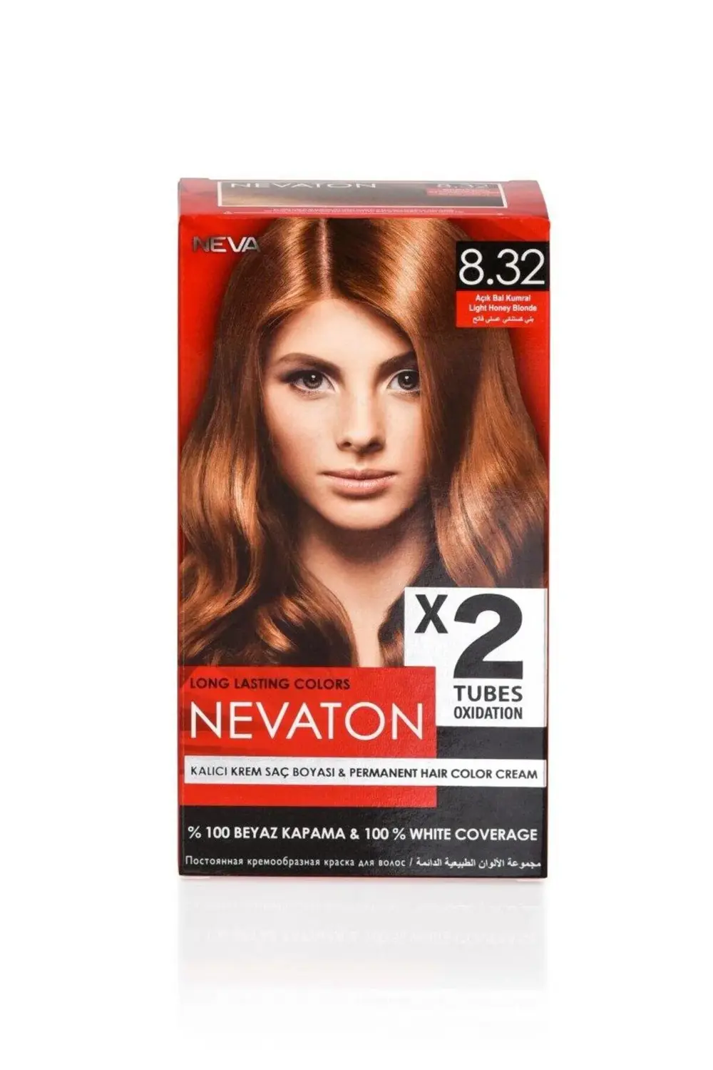 2 Li Saç Boyası 8.32 Açık Bal Kumral