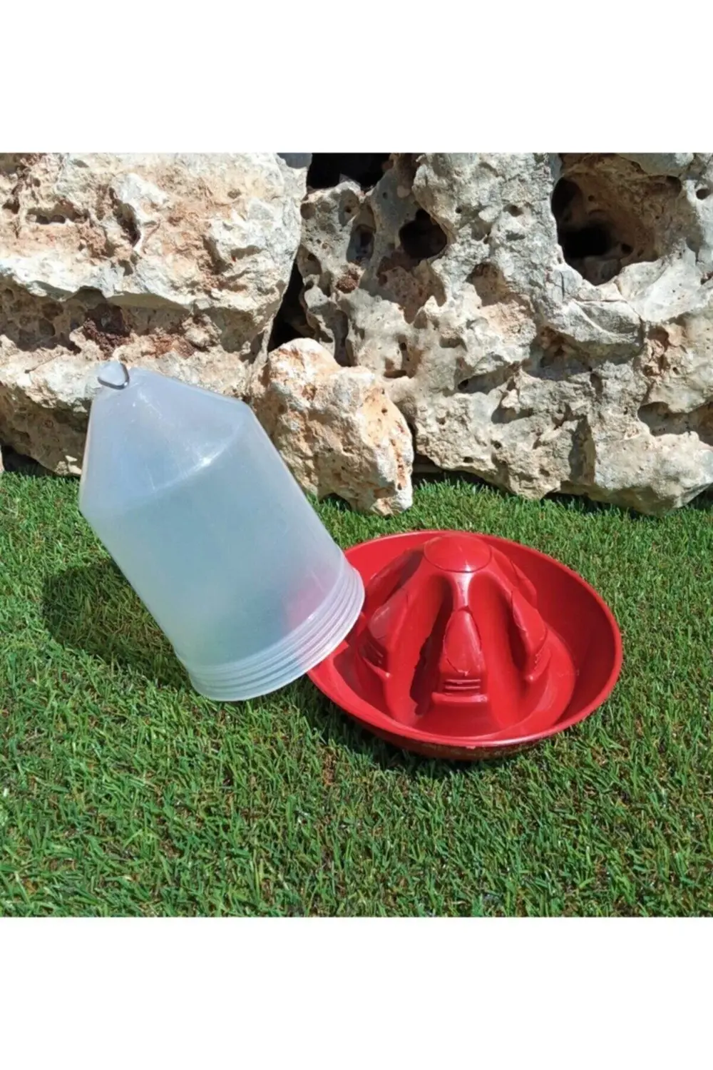 2 Li Set 0,75 Lt Suluk 0,75 Kg Yemlik Tavuk Yemliği Tavuk Suluğu