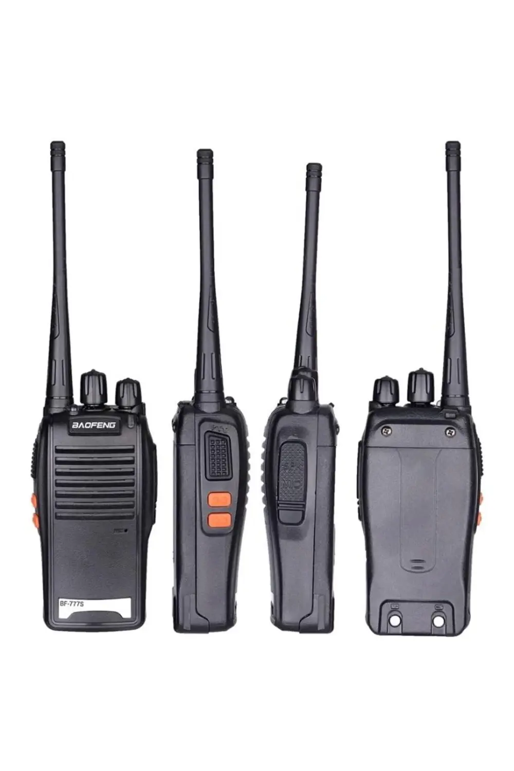 2 li SET Baofeng 777s inşaat şantiye av gezi vale vinç kafe resto
