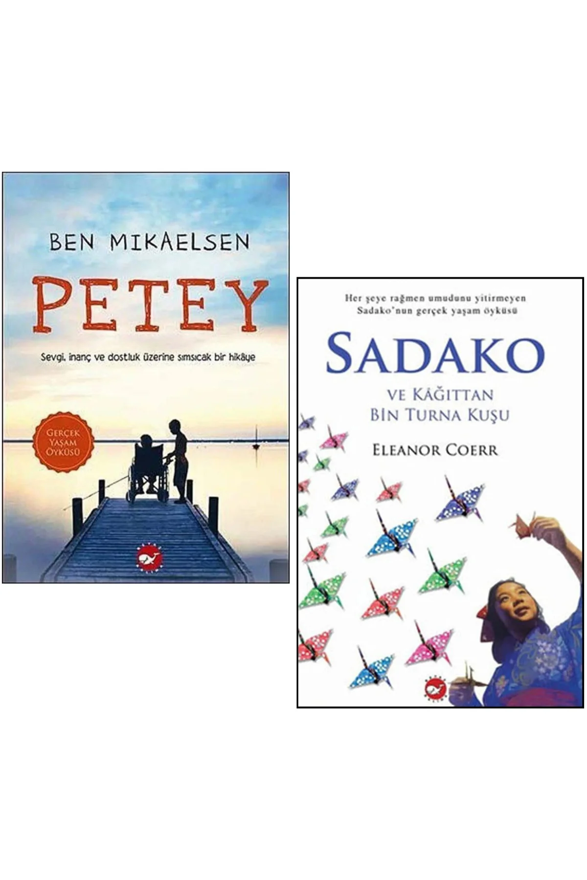 2 li Set / Petey-Ben Mikaelsen  & Sadako - Eleanor Coerr