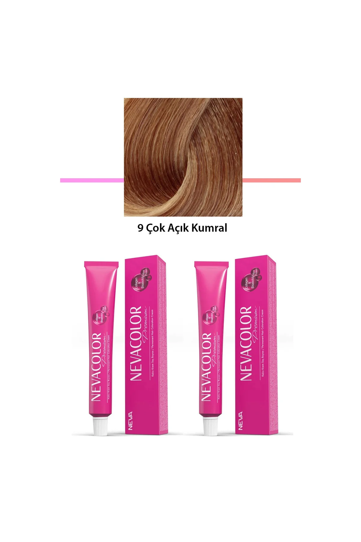 2 li Set Premium 9 Çok Açık Kumral - Kalıcı Krem Saç Boyası 2 X 5