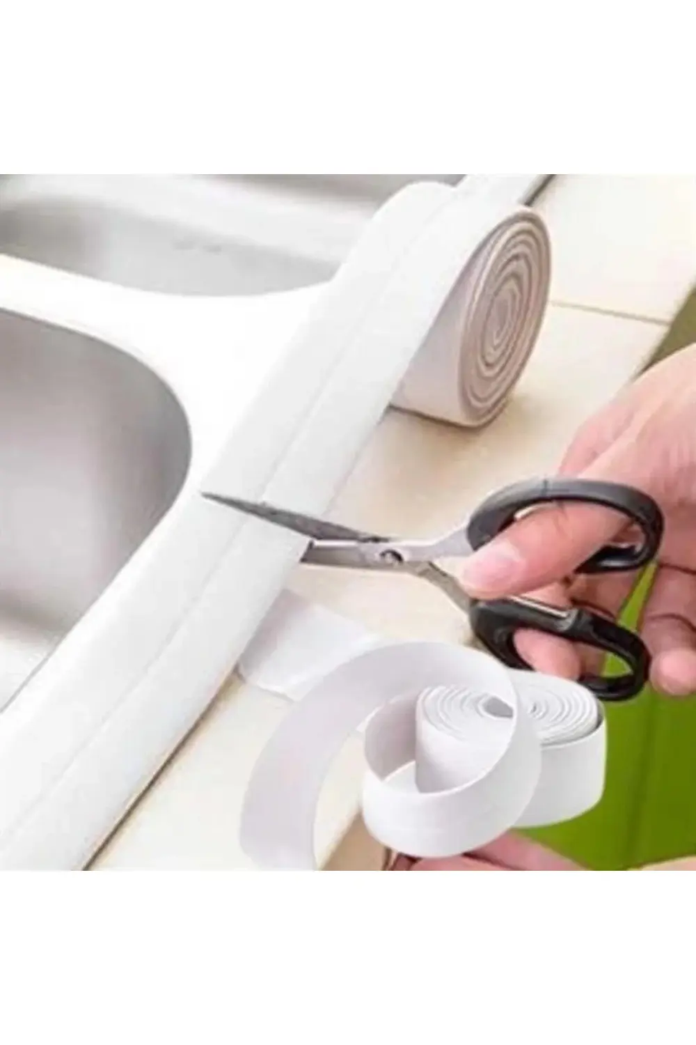 2 Li Su Sızdırmaz Banyo Mutfak Lavabo Küvet İzolasyon Şerit Bant 2 Li Su Sızdırmaz Banyo Mutfak Lavabo Küvet İzolasyon Şerit Bant