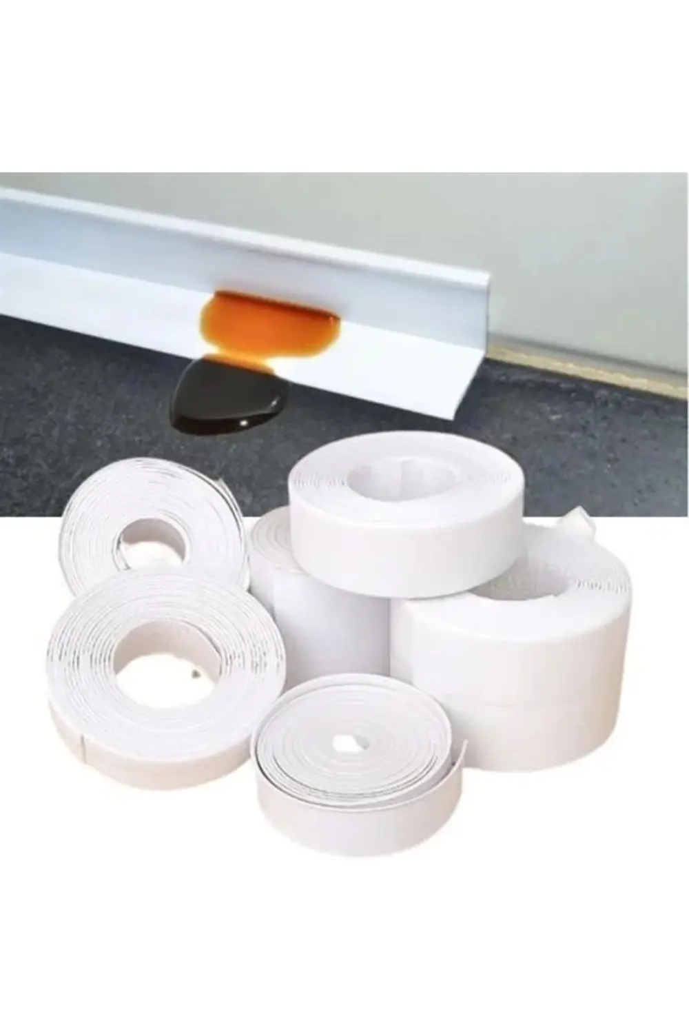 2 Li Su Sızdırmaz Banyo Mutfak Lavabo Küvet İzolasyon Şerit Bant 2 Li Su Sızdırmaz Banyo Mutfak Lavabo Küvet İzolasyon Şerit Bant