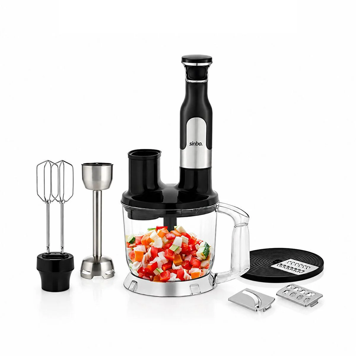 2 Litre Hazneli Çok Fonksiyonlu El Blender Seti Paslanmaz Bıçaklı 2 Litre Hazneli Çok Fonksiyonlu El Blender Seti Paslanmaz Bıçaklı