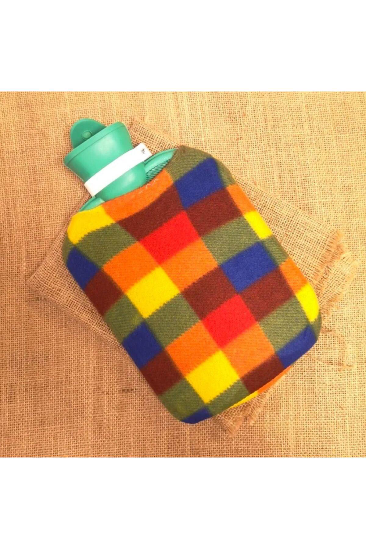 Ok Aksesuar 2 Litre Polar Kilifli Sicak Su Torbasi 1. Sinif Kavuçuk Malzeme (