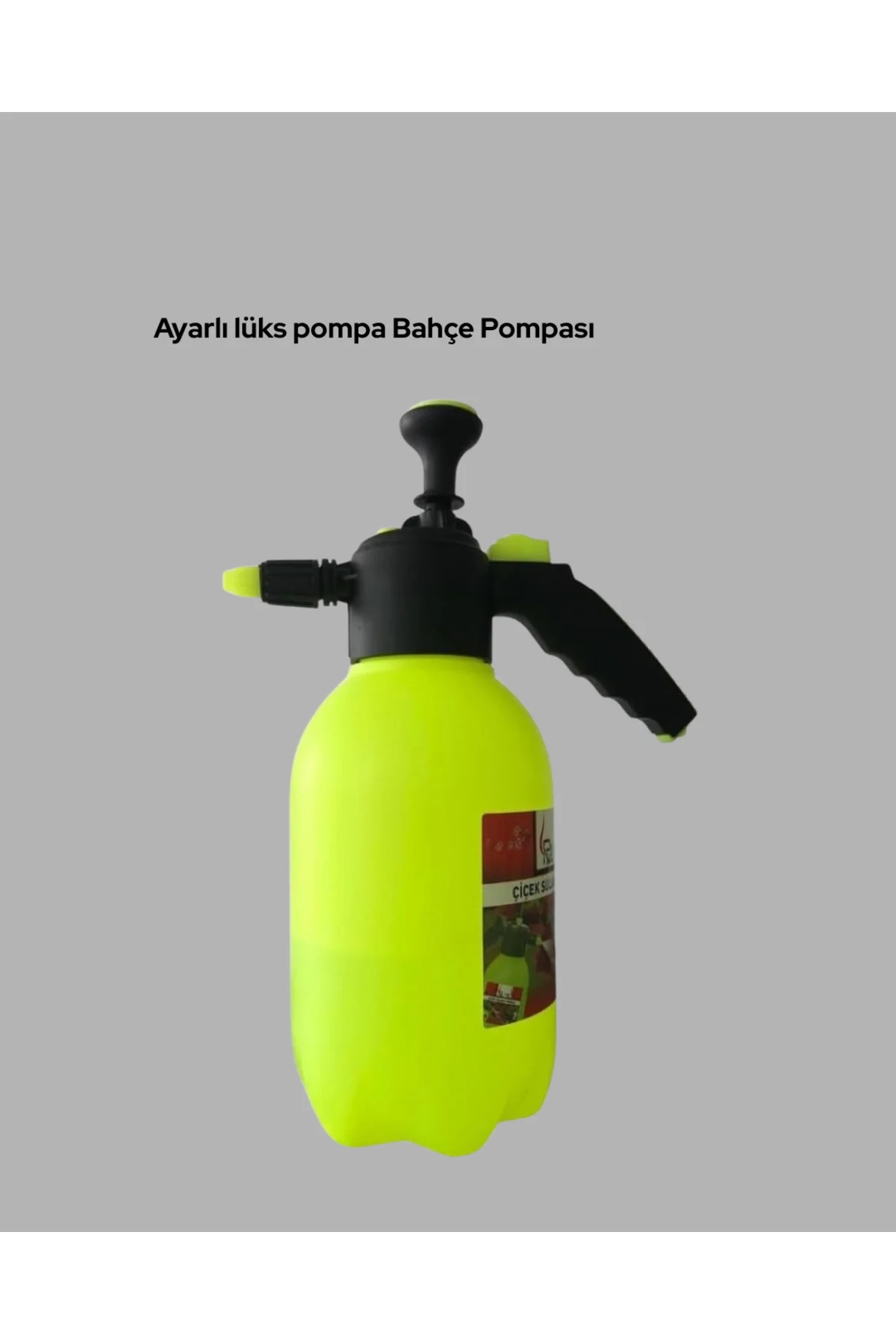 2 Litre Püskürtücü Bakır Nozullu Ayarlı Sprey Temizlik ve Bahçe -