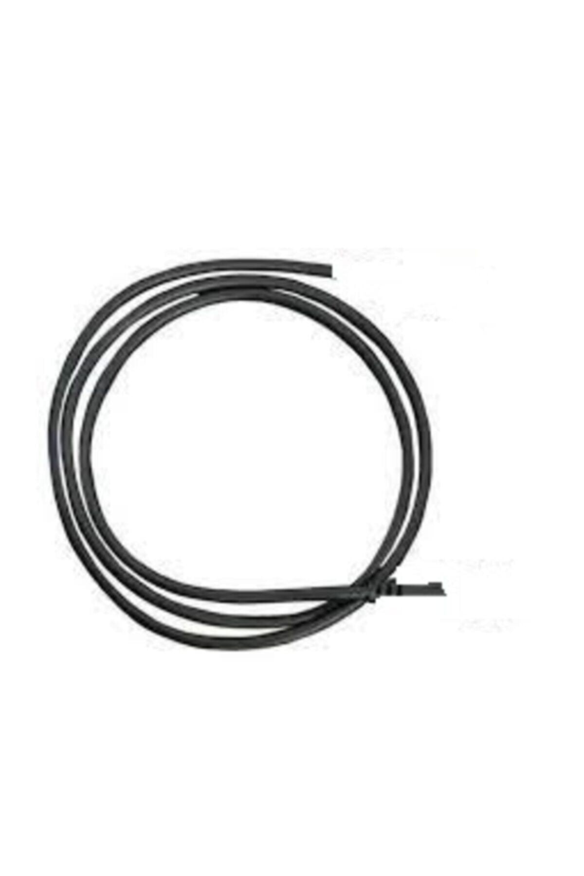 2 m Siyah Rg-58 50 Ohm Elastik Yumuşak Sabit Mobil Telsizler İçin