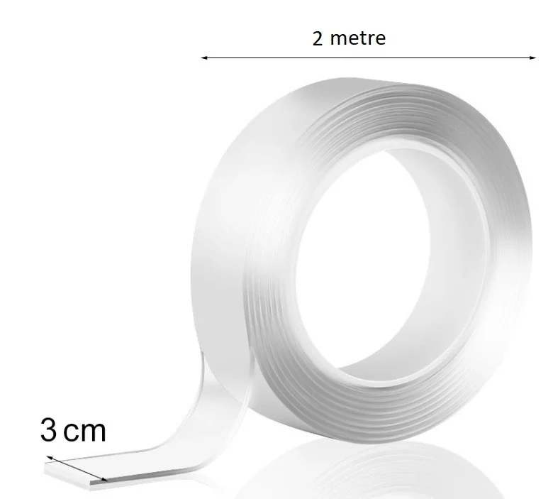 2 Metre 2 Cm Çift Taraflı Şeffaf Bant Bx40 Fiyatı, Yorumları ve Özellikleri