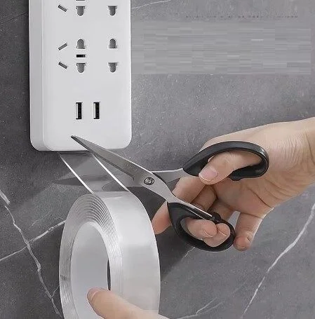 2 metre 2 cm Çift Taraflı Şeffaf Bant