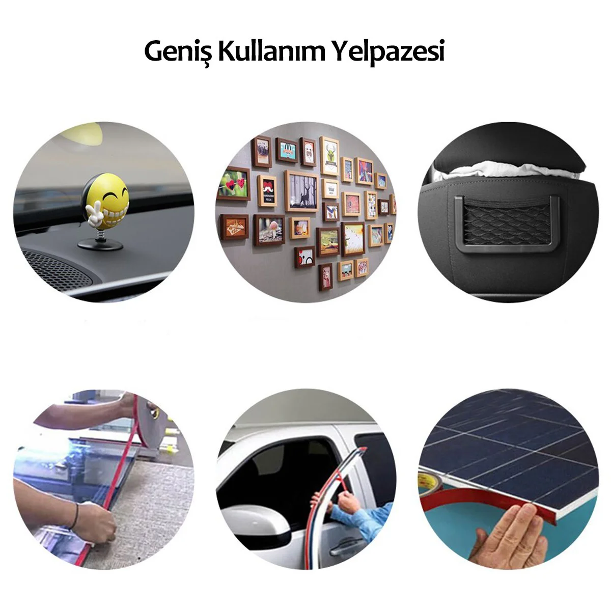 2 Metre Güçlü Yapışkanlı Çift Taraflı Slikon Pratik Şeffaf Bant 2 Metre Güçlü Yapışkanlı Çift Taraflı Slikon Pratik Şeffaf Bant