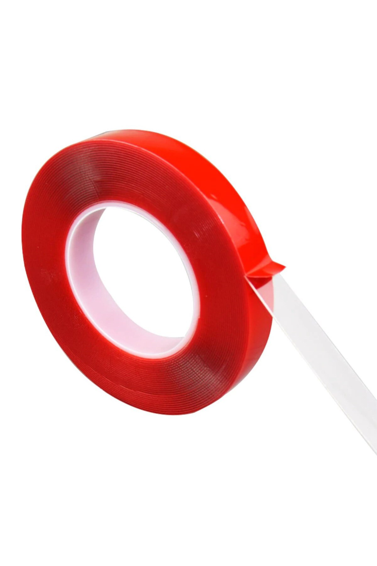 Ok Aksesuar 2 Metre Şeffaf Ekstra Güçlü Banyo Mutfak Posta Ofis Çift Taraflı