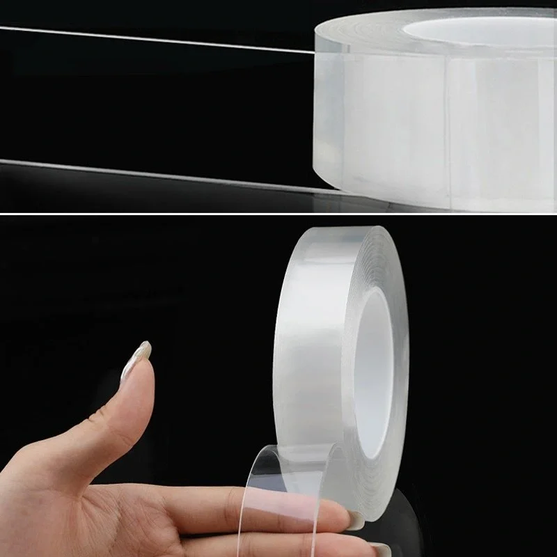 2 Metre X 3 Cm Şeffaf Güçlü Nano Çift Taraflı Silikon Jel Yapıştı 2 Metre X 3 Cm Şeffaf Güçlü Nano Çift Taraflı Silikon Jel Yapıştı - Görsel 2
