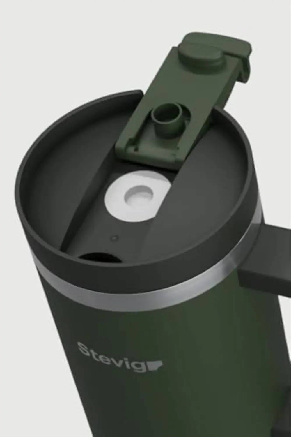 2 Moods -in Tumbler Sızdırmaz Çelik Termos 900 ML Green ST-237 39