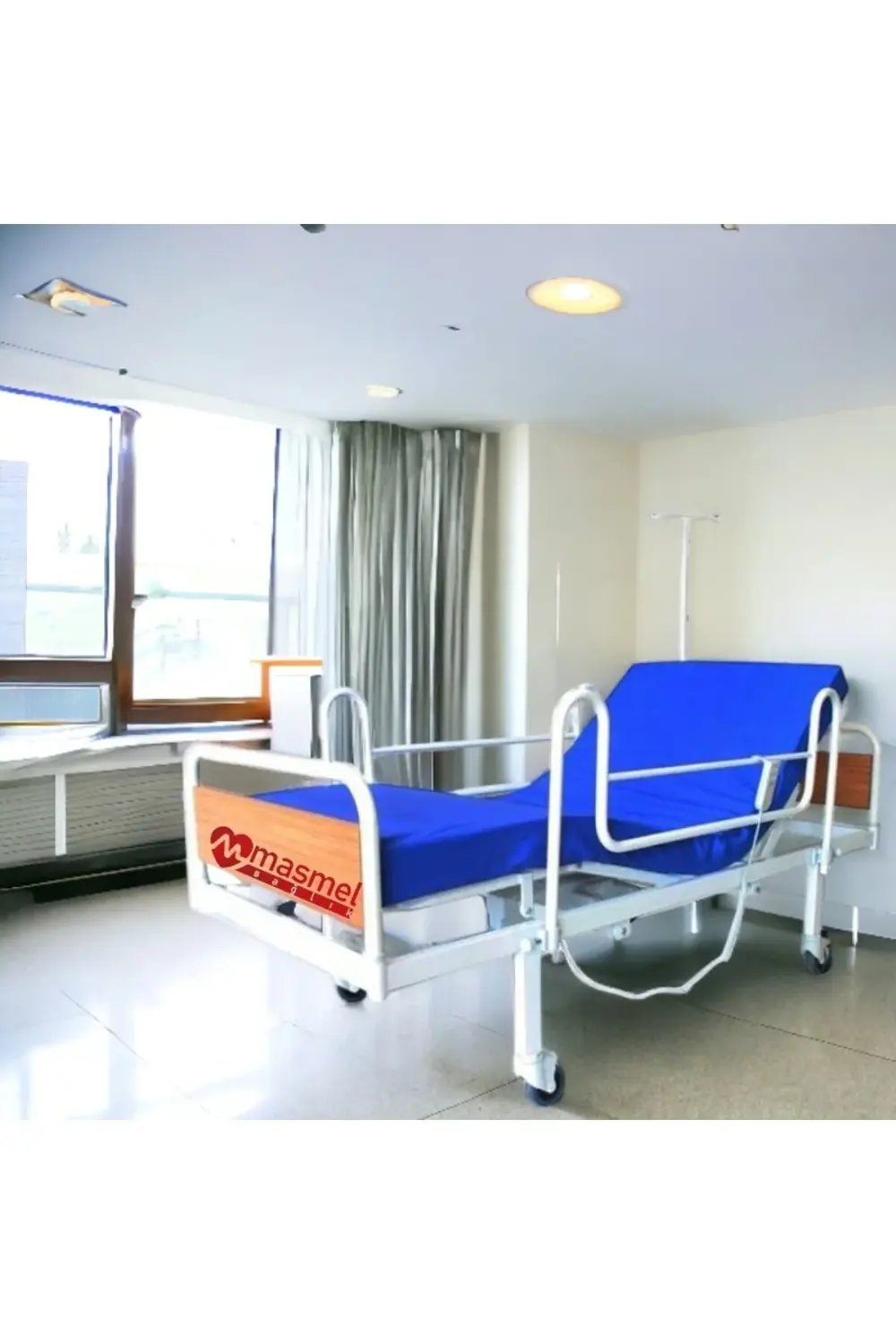 2 Motorlu Hasta Karyolası | Ekonomik Motorlu Hasta Yatağı | Kuman