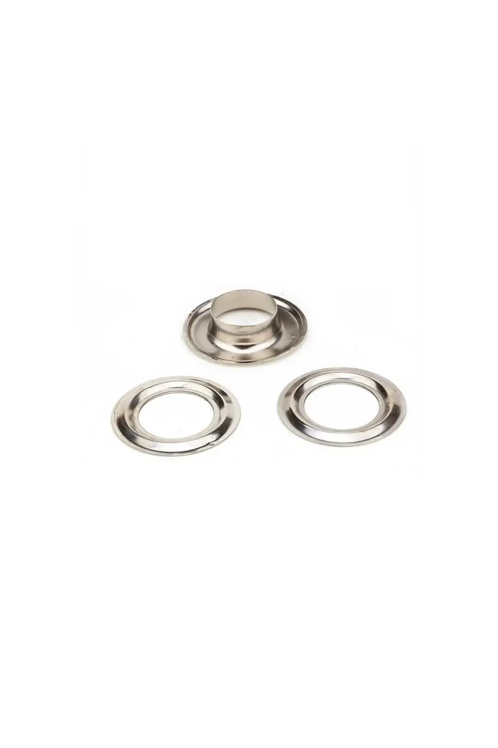 2 No Sac Pullu Kuş Gözü Kapsülü 100 Takım Nikel