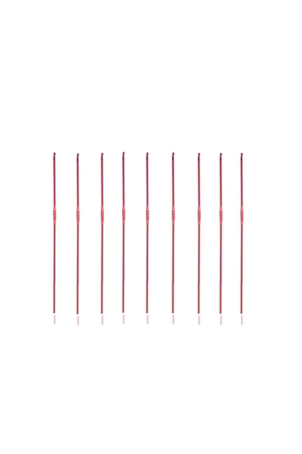 Skc 2 Numara Gagalı Örgü Tığı - Gagalı Aluminyum Tığ No: 2 ( Bir Adet