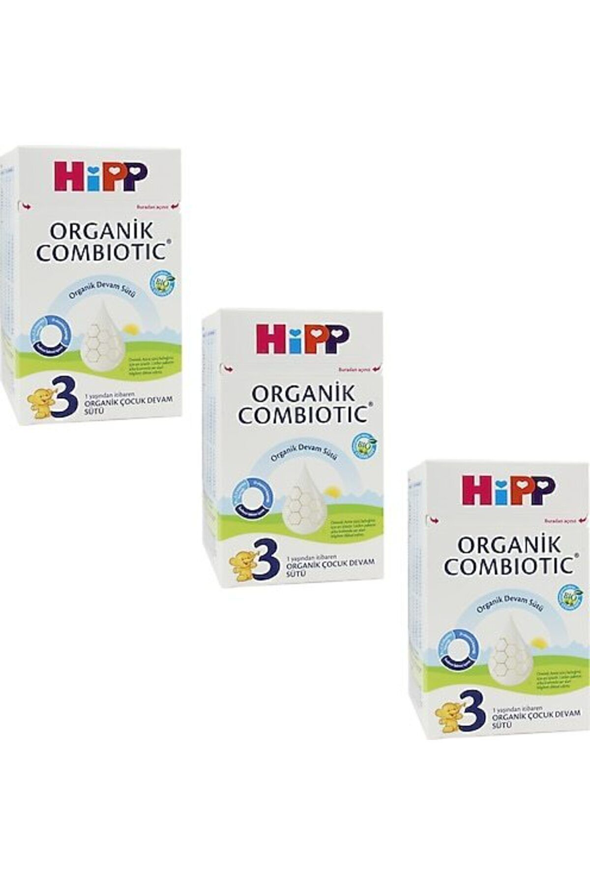 Hipp 2 Organik Devam Sütü Combiotic 800 Gr X 3 Adet