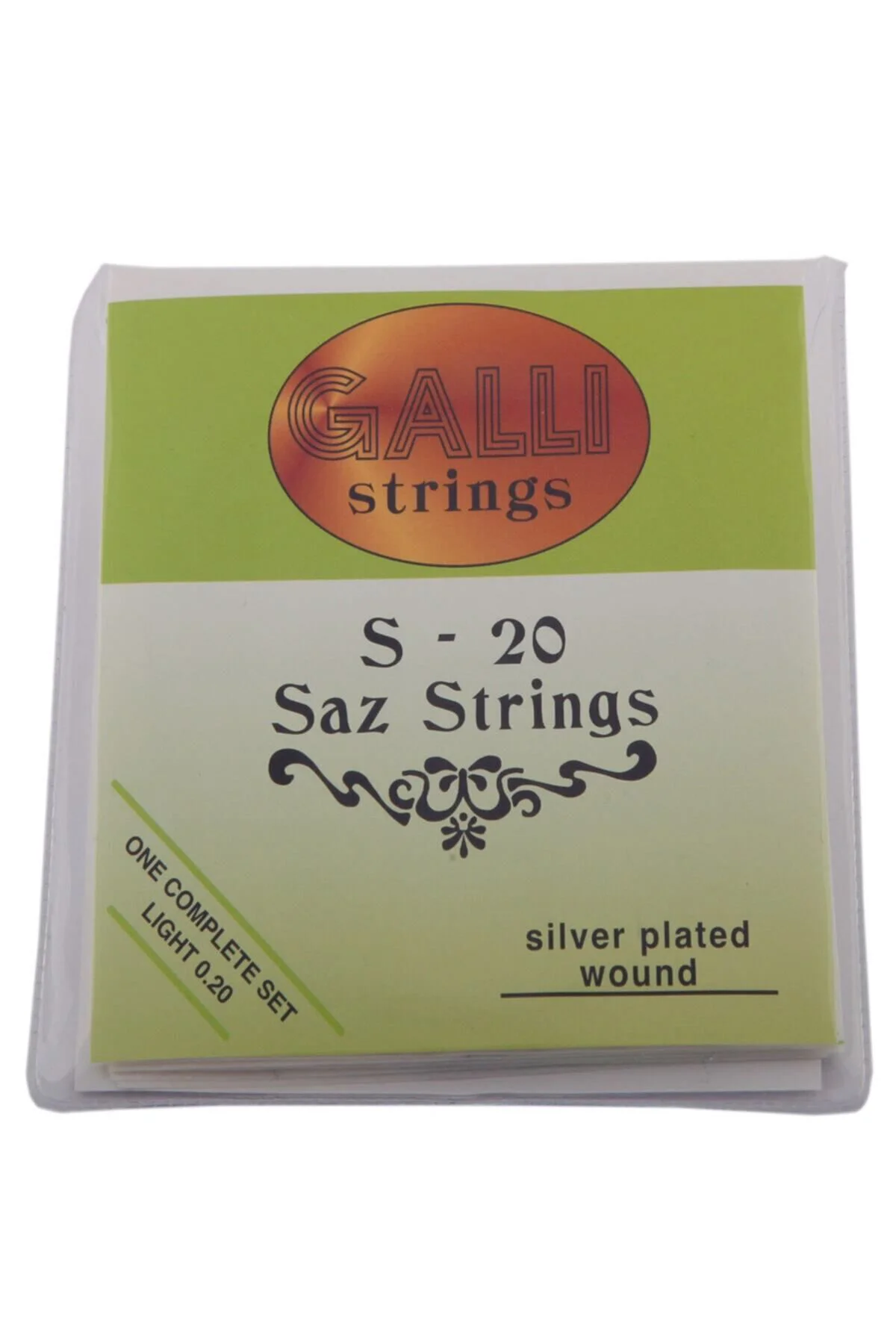 2 Paket- Profesyonel 0.20 Numara 2 Paket Uzun Saplı Saz Teli