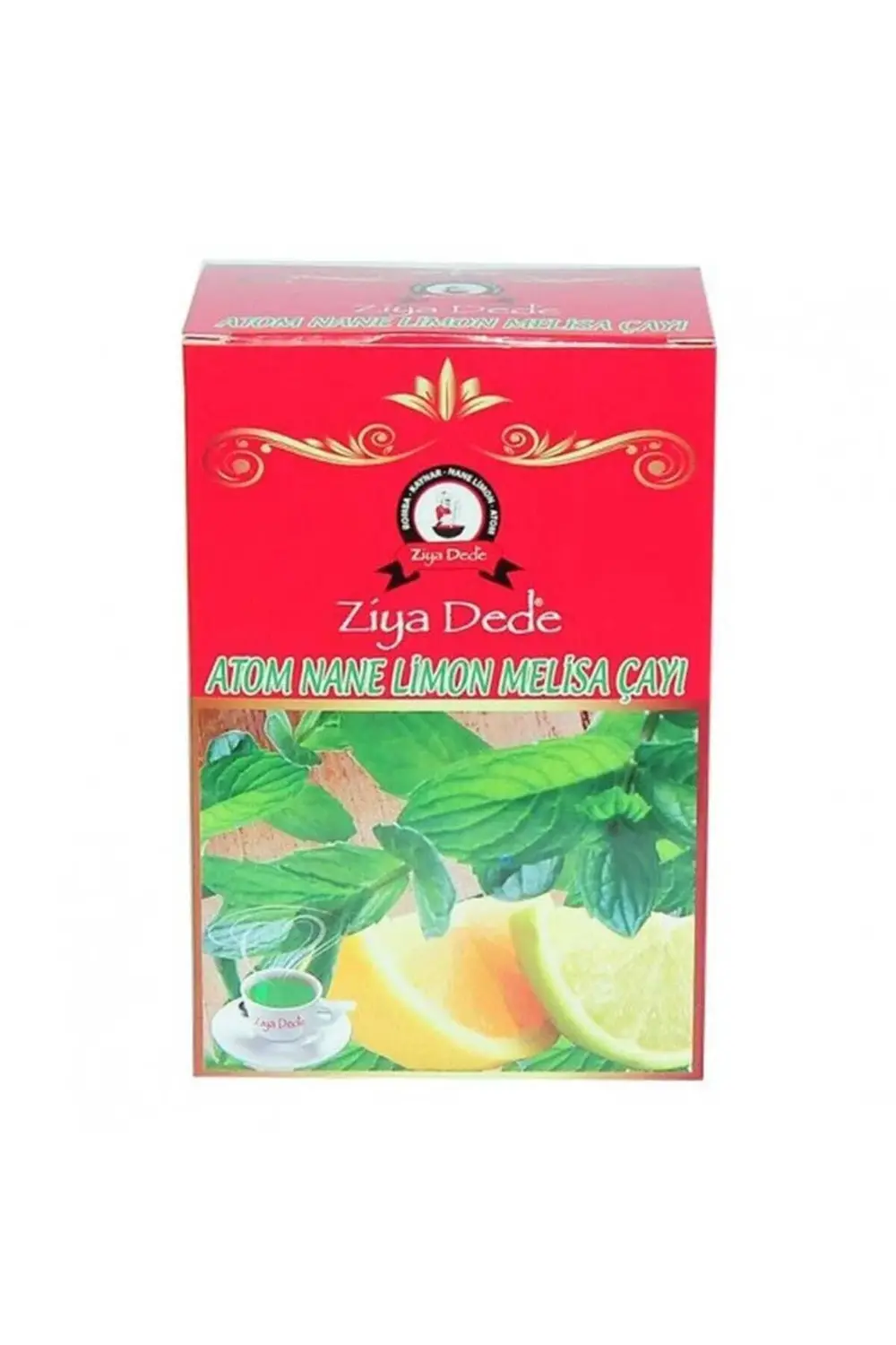 Ziyadede 2 Paket Ziya Dede Atom Nane Limon Melisa Çayı 150 Gr