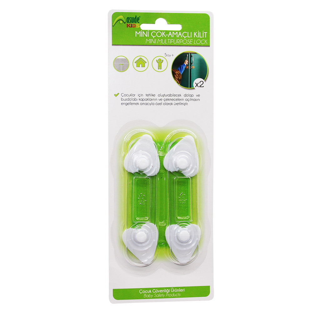 2 PARÇA  MİNİ ÇOK AMAÇLI KİLİT Ç.EMNİYET