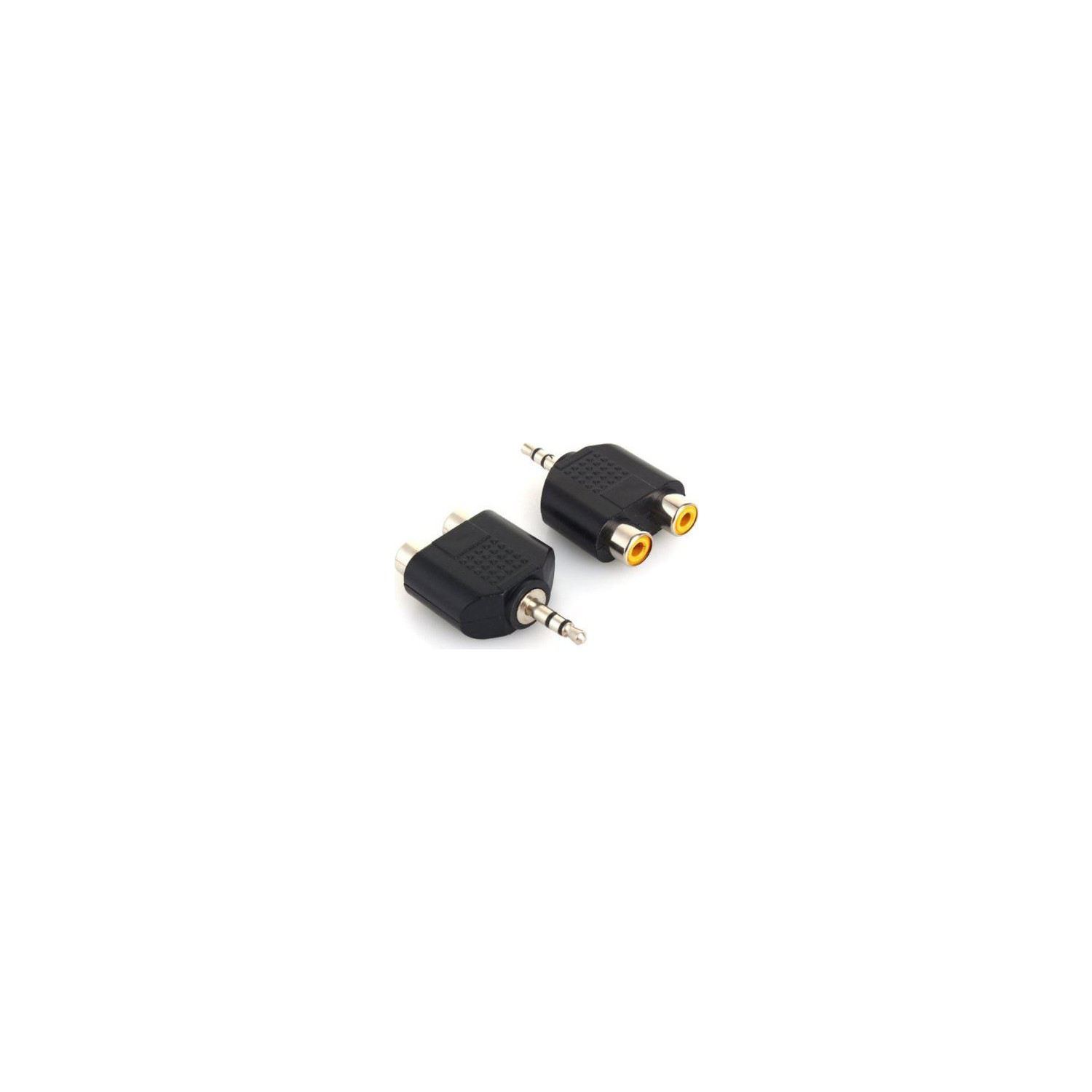Azemax 2 Rca Dişi 1 Stereo 3.5Mm Erkek Çevirici Adaptör