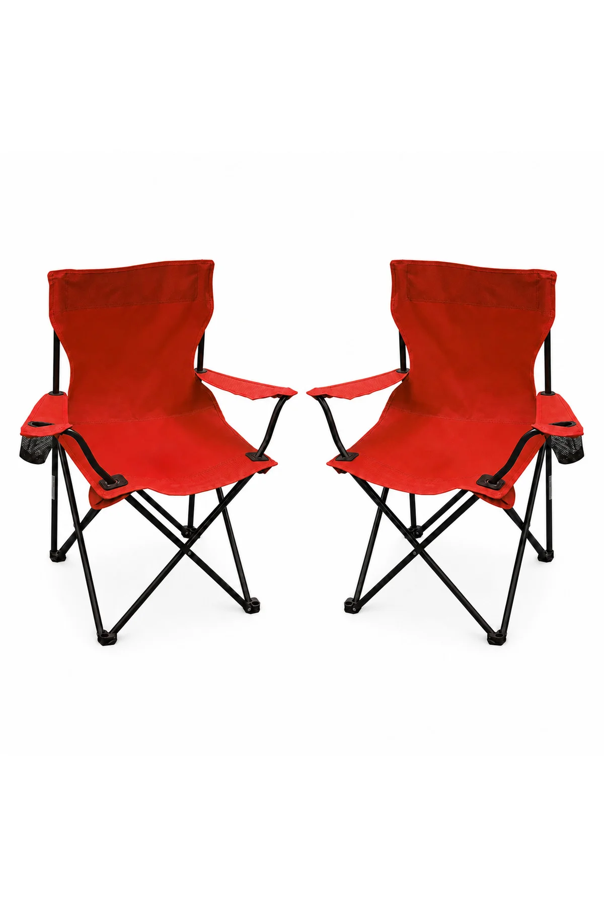 2 Sandalyeli Katlanır Kamp Seti 60x40 cm Masa ve Sandalye