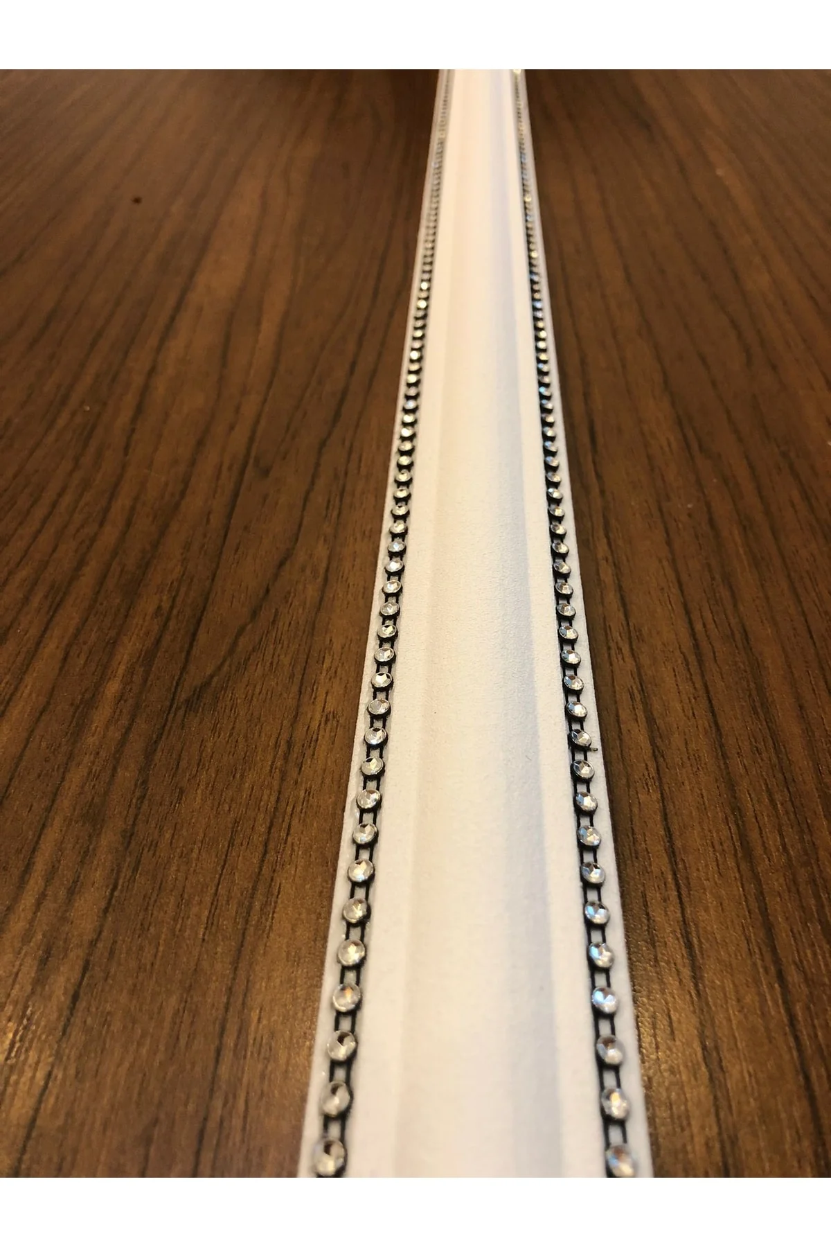 2 Şeritli Dekoratif Siyah Taşlı Strafor Köpük Çıta Kartonpiyer - 