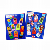 2 Set - 20 Parça Tox Emojiler ve Meslekler Parmak Kukla T106 T762