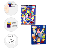 Ada Detox 2 Set - 20 Parça Tox Taşıtlar Ve Aile Bireyleri Parmak Kukla T751 Ada Detox 2 Set - 20 Parça Tox Taşıtlar Ve Aile Bireyleri Parmak Kukla T751