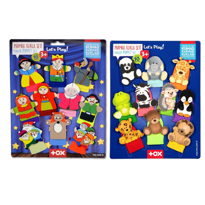 2 Set - 20 Parça Tox Masal Kahramanları ve Vahşi Hayvanlar Parmak