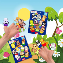 Ada Detox 2 Set - 20 Parça Tox Vahşi Hayvanlar Ve Evcil Hayvanlar Parmak Ku