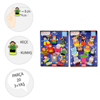 Ada Detox 2 Set - 20 Parça Tox Masal Kahramanlari Ve Safari Hayvanlari Parm