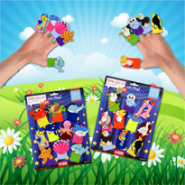 Ada Detox 2 Set - 20 Parça Tox Deniz Canlilari Ve Uçan Hayvanlar Parmak Kuk Ada Detox 2 Set - 20 Parça Tox Deniz Canlilari Ve Uçan Hayvanlar Parmak Kuk